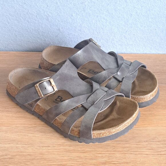 Birkenstock Gray Women's Sandals - Picture 1 of 10